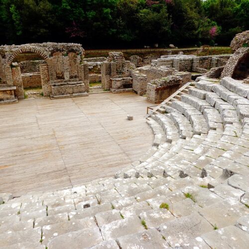 antico teatro nel parco nazionale