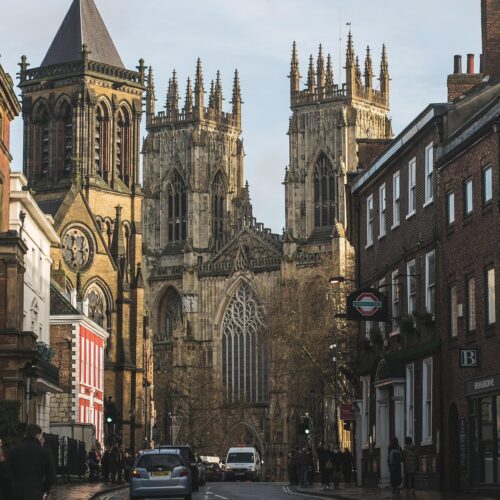 Cattedrale di York (nota come York Minster), situata a York, nel nord dell'Inghilterra. agenzia viaggi cuneo