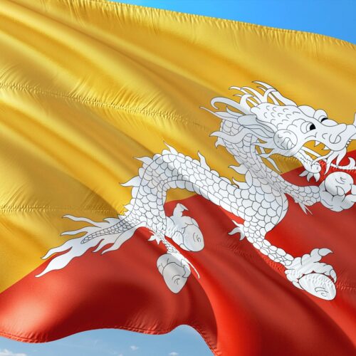 Regno del Bhutan, situato nella catena montuosa dell'Himalaya. agenzia viaggi bra